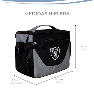 Foto 4 | Foto 4 | Hielera 24 Latas Nfl Las Vegas Raiders 100% Original