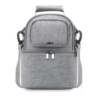 Foto 1 | Foto 1 | Mochila Porta Biberones Hielera Leche Materna Bolsa Térmica Lab.g, Gris