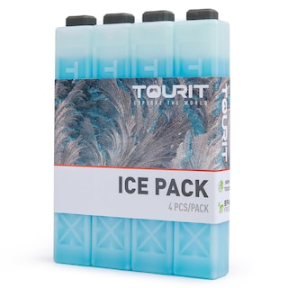 Foto 1 | Foto 1 | Paquetes De Hielo Tourit Reutilizables Para Refrigeradores, Loncheras O Cajas, Azules - Venta Internacional.