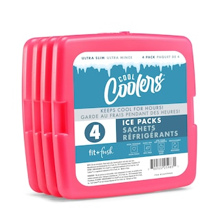 Foto 1 | Foto 1 | Ice Packs Fit & Fresh Cool Cool Cool Cool, Paquete De 4 Unidades, Color Rosa - Venta Internacional.