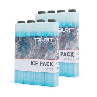 Foto 1 | Foto 1 | Paquetes De Hielo Tourit Reutilizables Para Refrigeradores, Loncheras O Cajas, Azules - Venta Internacional.