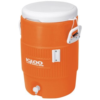 Foto 1 | Foto 1 | Hielera Igloo De 19 Litros Con Tapa De Asiento, Color Naranja - Venta Internacional.