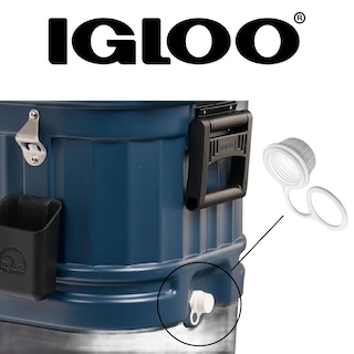 Foto 4 | Foto 4 | Tapones De Desagüe Para Enfriadores Igloo 20049, Blancos, Pequeños, Con Correa - Venta Internacional.