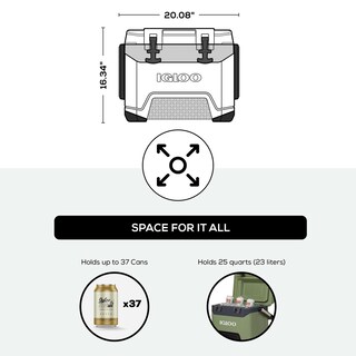 Foto 2 | Foto 2 | Hielera Cooler Igloo Heavy-duty Para Bmx De 25 L Con Cool Riser - Venta Internacional.