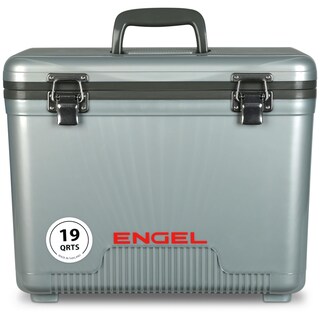 Foto 1 | Foto 1 | Caja Seca Hermética Cooler Engel Uc19 De 19 Cuartos De Galón, A Prueba De Fugas, Plateada - Venta Internacional.