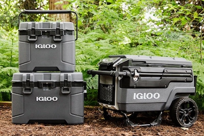 Foto 4 | Foto 4 | Cooler Igloo Trailmate, 25 Cuartos De Galón, Carbonita - Venta Internacional.