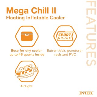 Foto 3 | Foto 3 | Enfriador Inflable Para Bebidas Float Intex Mega Chill Ii 72 Latas - Venta Internacional.