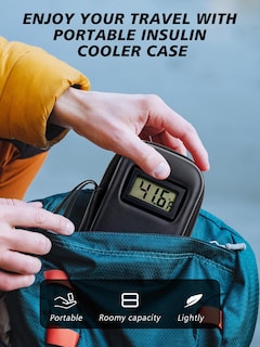 Foto 6 | Foto 6 | Estuche De Viaje Para Enfriador De Insulina Youshares Con Pantalla De Temperatura - Venta Internacional.