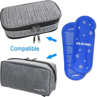 Foto 6 | Foto 6 | Estuche De Viaje Ice Packs Youshares Para Insulina (4 Paquetes) - Venta Internacional.
