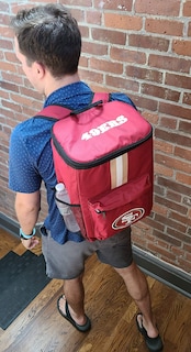 Foto 3 | Foto 3 | Mochila Térmica Foco Buffalo Bills 24 Litros Impermeable 36 Latas - Venta Internacional.