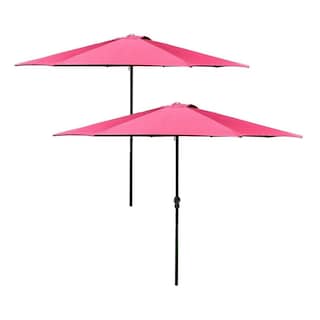 Foto 1 | Foto 1 | 2 Sombrilla Plegable 3 Mts Para Jardin Playa Camp Exterior.