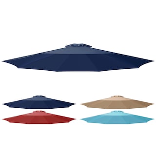 Foto 1 | Foto 1 | Toldo De Repuesto Para Sombrilla De Patio, 2,7 M, Simple Deluxe, Azul Oscuro - Venta Internacional.