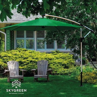 Foto 4 | Foto 4 | Sombrilla para Jardín Sky Green Plegable 3 M Verde con Inclinación