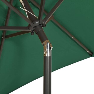 Foto 7 | Foto 7 | Sombrilla Vidaxl Versátil Para Exteriores Con Luces Led De Aluminio De 2 X 2 M - Venta Internacional.