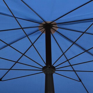 Foto 5 | Foto 5 | Sombrilla De Jardín Vidaxl Azul Celeste De 200 X 130 Cm Con Sistema De Manivela - Venta Internacional.