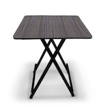 Mesa Auxiliar Plegable Andromeda Inc color Gris para el Hogar Jardín o Cocina