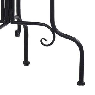 Foto 6 | Foto 6 | Mesa Auxiliar De Exterior Vidaxl Mosaico De Cerámica Azul Y Blanca - Venta Internacional.