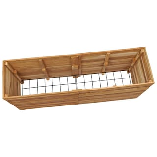 Foto 5 | Foto 5 | Jardinera Elevada Vidaxl Teca Reciclada Y Acero 150 X 40 X 72 Cm - Venta Internacional.