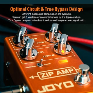 Foto 3 | Foto 3 | Pedal De Compresión Overdrive Joyo Zip Amp R-04 Para Guitarra - Venta Internacional.