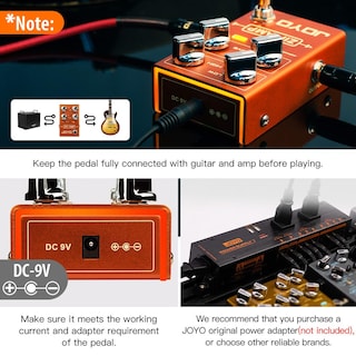 Foto 4 | Foto 4 | Pedal De Compresión Overdrive Joyo Zip Amp R-04 Para Guitarra - Venta Internacional.