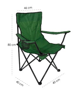 Foto 2 | Foto 2 | Set de 10 Sillas Plegables Ilios Innova Impermeable color Verde