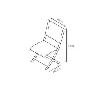 Foto 8 | Foto 8 | Silla Plegable Para Exterior Resistente