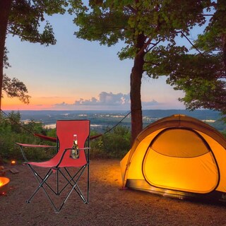 Foto 2 | Foto 2 | Silla Plegable Cjr Silla Plegable Rojo Para Playa Y Exterior 2 Piezas