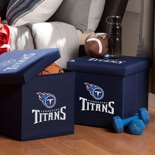 Foto 6 | Foto 6 | Otomana De Almacenamiento Franklin Sports Nfl Tennessee Titans - Venta Internacional.