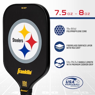 Foto 3 | Foto 3 | Pickleball Paddle Franklin Sports Pittsburgh Steelers Nfl - Venta Internacional.