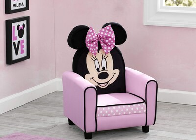 Foto 2 | Foto 2 | Silla Infantil Delta Children Con Figura De Minnie Mouse De Disney - Venta Internacional.