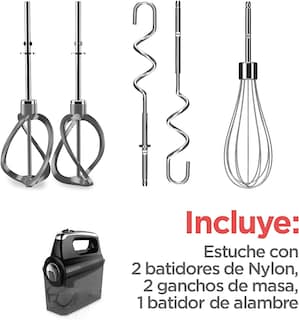 Foto 5 | Foto 5 | Batidora Manual Black & Decker 5vel 250w 5 Accesorios color Negro