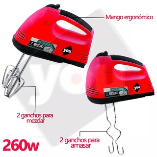Foto 5 | Foto 5 | Batidora De Pedestal Y Mano Inmersión 7 Velocidades 250w You