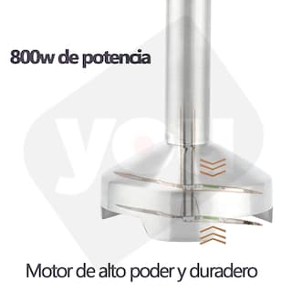 Foto 4 | Foto 4 | Batidora de Inmersión You Multifuncional 800w Acero