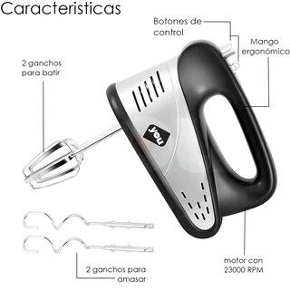 Foto 3 | Foto 3 | Batidora De Mano Inmersion Mezcladora 400w 5 Velocidades You
