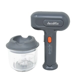 Foto 3 | Foto 3 | Batidora De Mano Inalámbrica, 25 W, 3.7 C, Batería De 1500 Mah, 3 Velocidades, 2 Varillas Para Batir, Recipiente Para Picar De 3