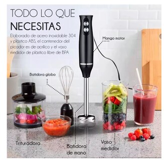 Foto 6 | Foto 6 | Batidora de Inmersión Trituradora 500w