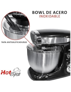 Foto 3 | Foto 3 | Batidora Planetaria Hot Spot Z570 1000 Watts 6 Velocidades Bowl Accesorios Acero Inoxidable 6.5L