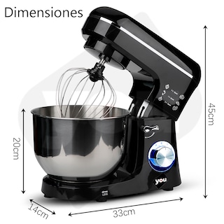 Foto 2 | Foto 2 | Batidora De Pedestal Profesional Uso Rudo 6v 1100w 5.8lt You