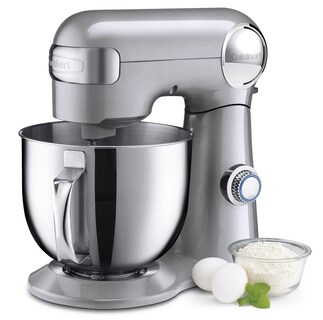 Foto 1 | Foto 1 | Batidora De Pie Cuisinart Sm-50bc, 5.5 L, 12 Velocidades, Revestimiento Plateado - Venta Internacional.
