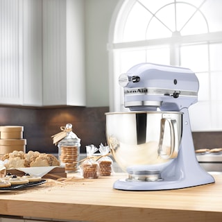 Foto 4 | Foto 4 | Batidora De Pie Kitchenaid Artisan Series, 5 Cuartos De Galón, Crema De Lavanda - Venta Internacional.