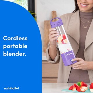 Foto 2 | Foto 2 | Licuadora Portátil Nutribullet Nbpb50100lp 600ml Usb-c Purple - Venta Internacional.