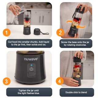 Foto 4 | Foto 4 | Licuadora Portátil Nuwave Para Batidos Y Batidos De 500 Ml - Venta Internacional.