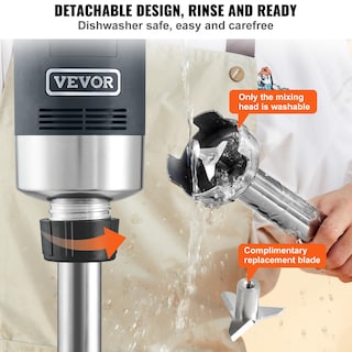 Foto 3 | Foto 3 | Batidora De Mano Vevor 500 W 30 Cm Con Hoja De Acero Inoxidable 304 - Venta Internacional.