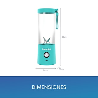 Foto 5 | Foto 5 | Licuadora Portátil Blendjet 2 475 Ml. 6 Cuchillas Resistente Al Agua Recargable color Verde