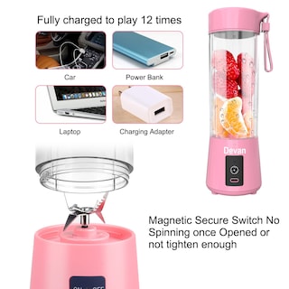 Foto 4 | Foto 4 | Venta Internacional - Mini Licuadora Portátil 500w Rosa