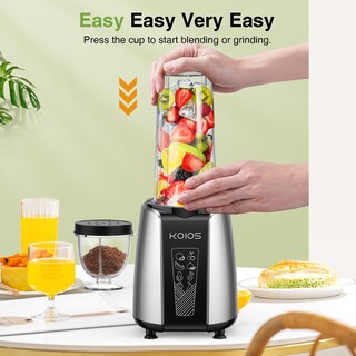 Foto 3 | Foto 3 | Batidora Koios Max 1000 W con 2 Vasos de 650 ml Juego de 12 Piezas - Venta Internacional