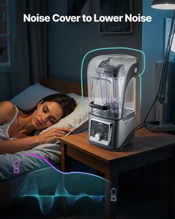 Foto 3 | Foto 3 | Licuadora Vevor 2.5l 1400w Para Batidos, Batidos Y Zumos - Venta Internacional.