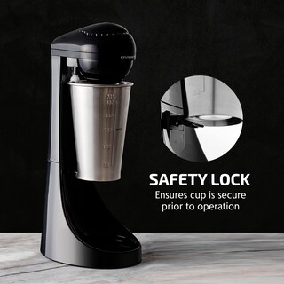 Foto 3 | Foto 3 | Batidora Clásica Ovente MS2070B 450 ml 2 Velocidades Negra - Venta Internacional