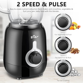 Foto 2 | Foto 2 | Blender Bear 2025, Nueva, 700 W, 40 Oz, Para Batidos Con 3 Velocidades - Venta Internacional.