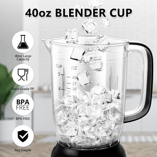 Foto 4 | Foto 4 | Blender Bear 2025, Nueva, 700 W, 40 Oz, Para Batidos Con 3 Velocidades - Venta Internacional.